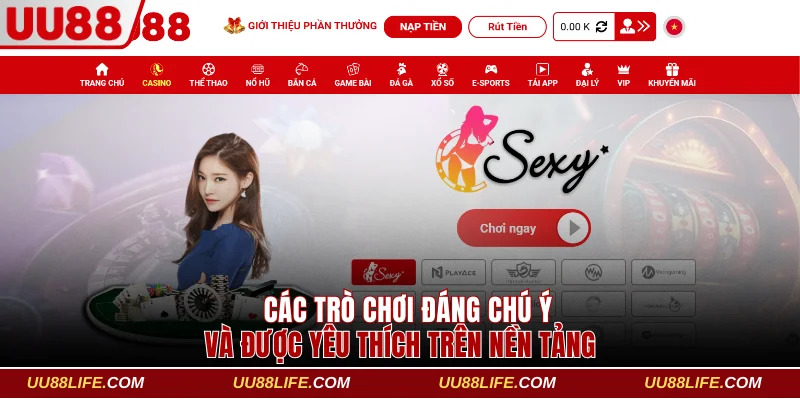 Các trò chơi đáng chú ý và được yêu thích trên nền tảng